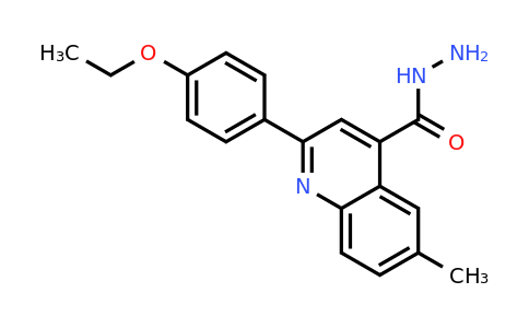 CAS 438227-02-2 | 2-(4-Ethoxyphenyl)-6-methylquinoline-4-carbohydrazide