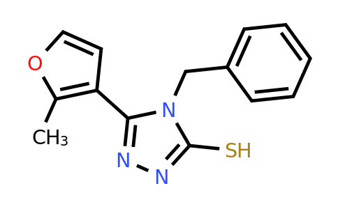 CAS 438236-94-3 | 4-benzyl-5-(2-methylfuran-3-yl)-4H-1,2,4-triazole-3-thiol