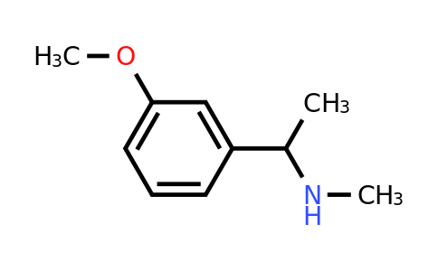 CAS 438245-97-7 | 1-(3-Methoxyphenyl)-N-methylethanamine