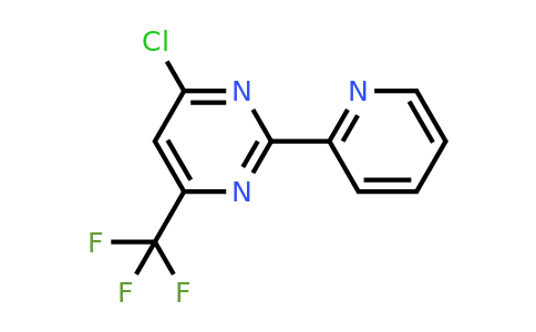 CAS 438249-84-4 | 4-chloro-2-(pyridin-2-yl)-6-(trifluoromethyl)pyrimidine