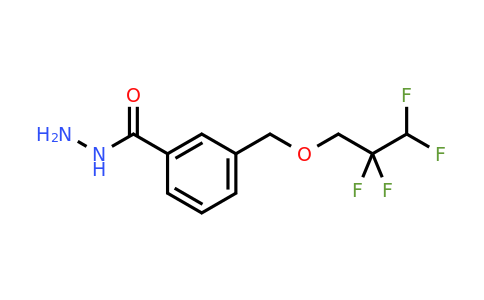 CAS 438473-63-3 | 3-((2,2,3,3-Tetrafluoropropoxy)methyl)benzohydrazide