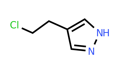 CAS 438475-37-7 | 4-(2-Chloroethyl)-1H-pyrazole