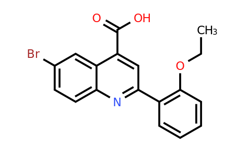 CAS 438531-52-3 | 6-Bromo-2-(2-ethoxyphenyl)quinoline-4-carboxylic acid