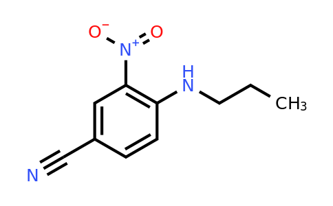 CAS 438554-06-4 | 3-Nitro-4-(propylamino)benzonitrile
