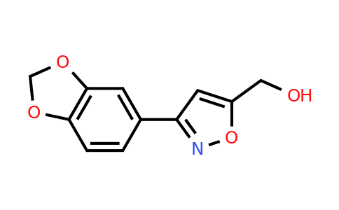 CAS 438565-34-5 | (3-Benzo[1,3]dioxol-5-YL-isoxazol-5-YL)-methanol