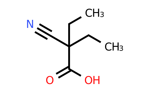 CAS 4386-07-6 | 2-Cyano-2-ethylbutanoic acid