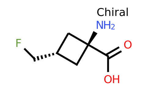 CAS 439090-12-7 | trans-1-amino-3-(fluoromethyl)cyclobutane-1-carboxylic acid