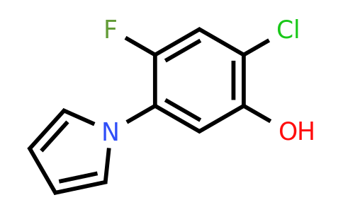 CAS 439095-63-3 | 2-Chloro-4-fluoro-5-(1H-pyrrol-1-yl)phenol