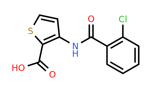 CAS 439111-81-6 | 3-(2-chlorobenzamido)thiophene-2-carboxylic acid