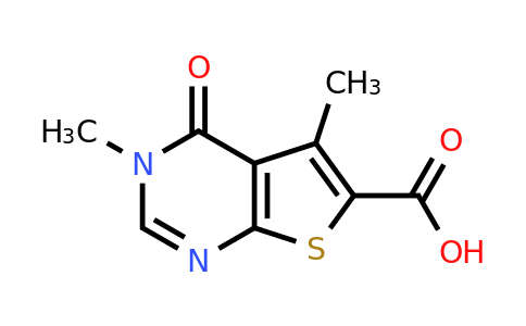 CAS 439138-78-0 | 3,5-dimethyl-4-oxo-3H,4H-thieno[2,3-d]pyrimidine-6-carboxylic acid