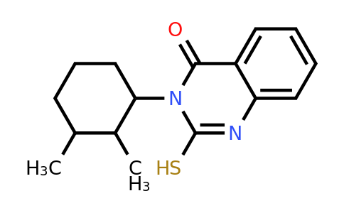 CAS 439661-32-2 | 3-(2,3-dimethylcyclohexyl)-2-sulfanyl-3,4-dihydroquinazolin-4-one