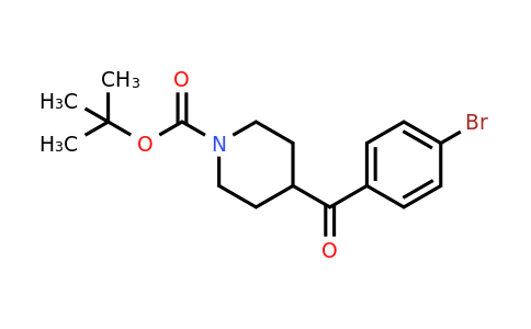CAS 439811-37-7 | 1-BOC-4-(4-Bromobenzoyl)piperidine