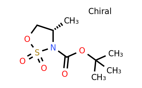 CAS 439948-91-1 | tert-butyl (4S)-4-methyl-2,2-dioxo-1,2λ⁶,3-oxathiazolidine-3-carboxylate