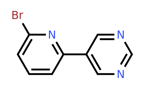 CAS 440680-33-1 | 5-(6-Bromopyridin-2-yl)pyrimidine
