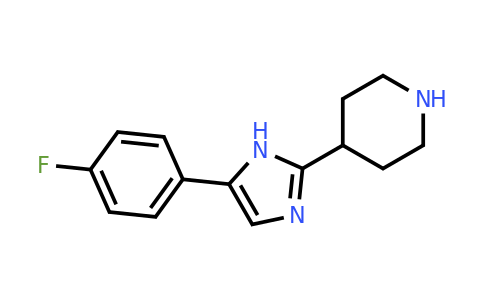 CAS 441033-40-5 | 4-[5-(4-fluorophenyl)-1H-imidazol-2-yl]piperidine