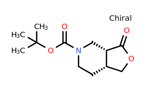 CAS 441297-79-6 | (3ar,7ar)-rel-5-boc-hexahydro-3-oxo-furo[3,4-c]pyridine
