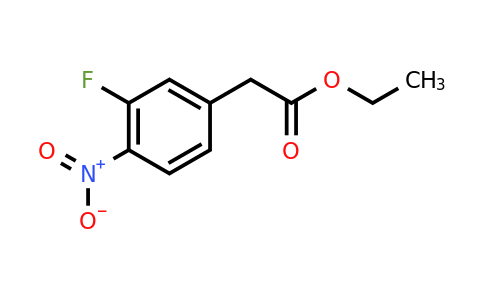 ethyl 2-(3-fluoro-4-nitrophenyl)acetate