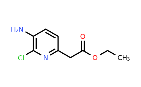 CAS 441717-77-7 | Ethyl (5-amino-6-chloropyridin-2-YL)acetate