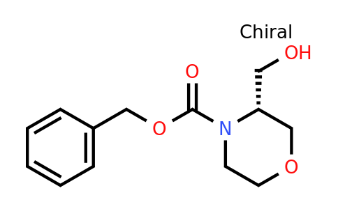 CAS 441717-93-7 | (R)-4-Cbz-3-hydroxymethylmorpholine