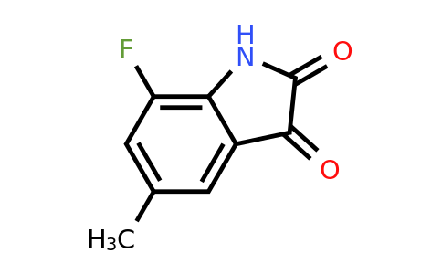 CAS 442910-92-1 | 7-Fluoro-5-methylisatin