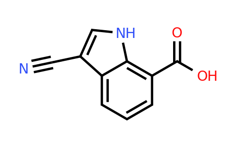 CAS 443144-25-0 | 3-cyano-1H-indole-7-carboxylic acid