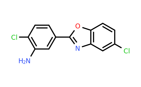 CAS 443290-23-1 | 2-chloro-5-(5-chloro-1,3-benzoxazol-2-yl)aniline