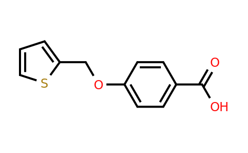 CAS 443345-85-5 | 4-(Thiophen-2-ylmethoxy)benzoic acid