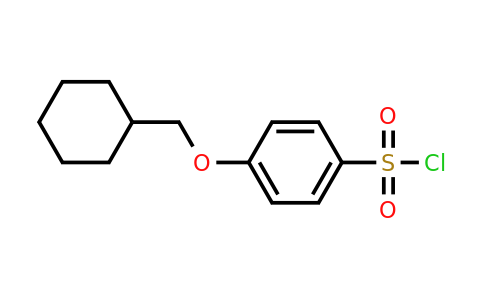 CAS 443346-71-2 | 4-(Cyclohexylmethoxy)benzene-1-sulfonyl chloride