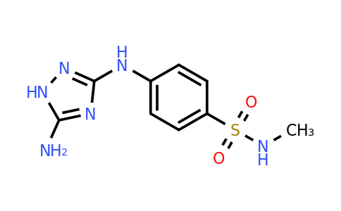 CAS 443799-42-6 | 4-(5-Amino-1H-1,2,4-triazol-3-ylamino)-N-methylbenzenesulfonamide