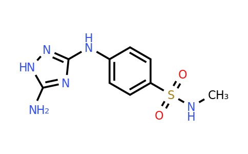 4-(5-Amino-1H-1,2,4-triazol-3-ylamino)-N-methylbenzenesulfonamide