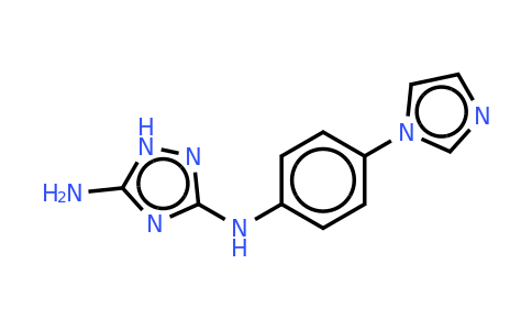 CAS 443799-45-9 | N3-(4-(1H-imidazol-1-YL)phenyl)-1H-1,2,4-triazole-3,5-diamine