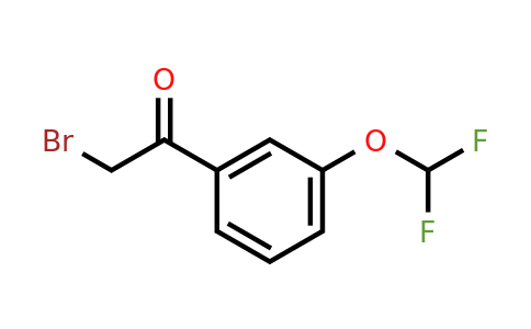 CAS 443914-96-3 | 2-Bromo-1-(3-(difluoromethoxy)phenyl)ethanone