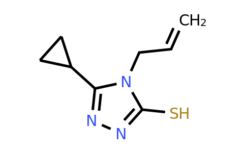 CAS 443917-88-2 | 4-Allyl-5-cyclopropyl-4H-1,2,4-triazole-3-thiol
