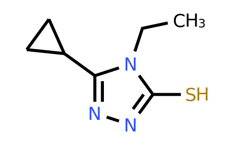 CAS 443918-29-4 | 5-cyclopropyl-4-ethyl-4H-1,2,4-triazole-3-thiol