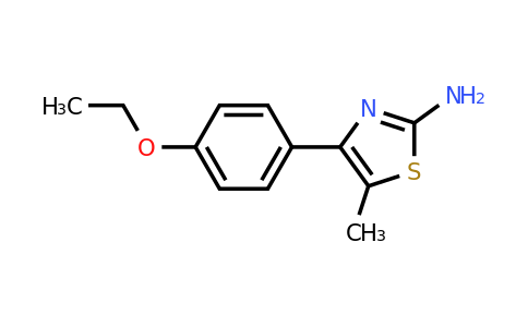 CAS 443922-53-0 | 4-(4-ethoxyphenyl)-5-methyl-1,3-thiazol-2-amine