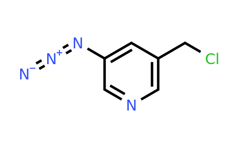 3-Azido-5-(chloromethyl)pyridine