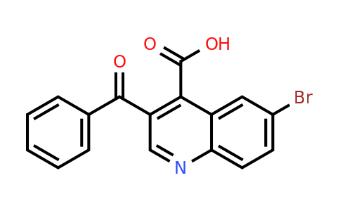 CAS 444114-73-2 | 3-Benzoyl-6-bromoquinoline-4-carboxylic acid