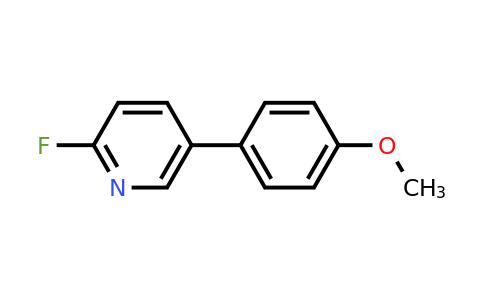 CAS 444120-93-8 | 2-fluoro-5-(4-methoxyphenyl)pyridine