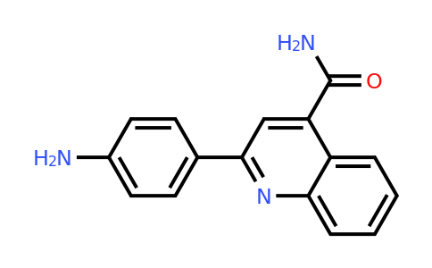 CAS 444151-71-7 | 2-(4-Aminophenyl)quinoline-4-carboxamide