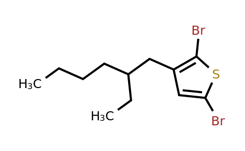 CAS 444177-63-3 | 2,5-Dibromo-3-(2-ethylhexyl)thiophene