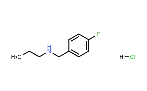 CAS 444326-46-9 | N-(4-Fluorobenzyl)propan-1-amine hydrochloride
