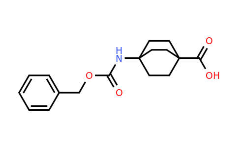 CAS 444344-91-6 | 4-{[(benzyloxy)carbonyl]amino}bicyclo[2.2.2]octane-1-carboxylic acid