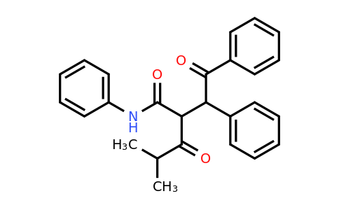 CAS 444577-70-2 | 4-methyl-3-oxo-2-(2-oxo-1,2-diphenylethyl)-N-phenylpentanamide