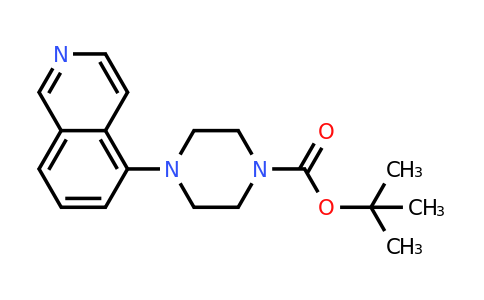 CAS 444620-69-3 | Tert-butyl 4-(isoquinolin-5-YL)piperazine-1-carboxylate