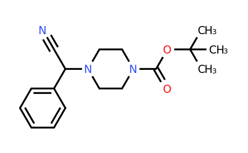 CAS 444891-21-8 | Tert-butyl 4-(cyano(phenyl)methyl)piperazine-1-carboxylate