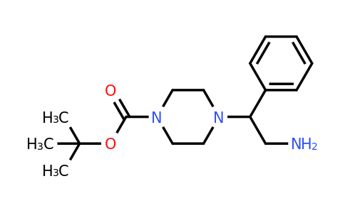 CAS 444892-54-0 | 1-Boc-4-(2-amino-1-phenylethyl)-piperazine