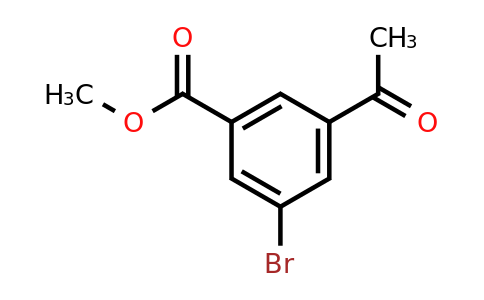 CAS 444992-78-3 | 3-Acetyl-5-bromo-benzoic acid methyl ester