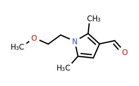 CAS 445023-46-1 | 1-(2-Methoxyethyl)-2,5-dimethyl-1H-pyrrole-3-carbaldehyde