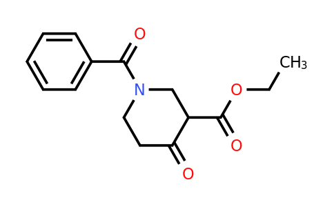 CAS 4451-86-9 | Ethyl 1-benzoyl-4-oxopiperidine-3-carboxylate