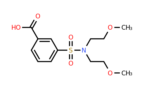 CAS 445298-45-3 | 3-[bis(2-methoxyethyl)sulfamoyl]benzoic acid